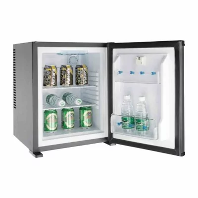 POLAR - Minibar de chambre d'hôtel noir capacité 29 L 2 POLAR - Minibar de chambre d'hôtel noir capacité 29 L
