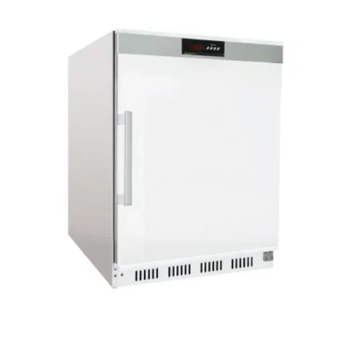 L2G – Armoire froide positive blanche, 1 porte pleine 200 L